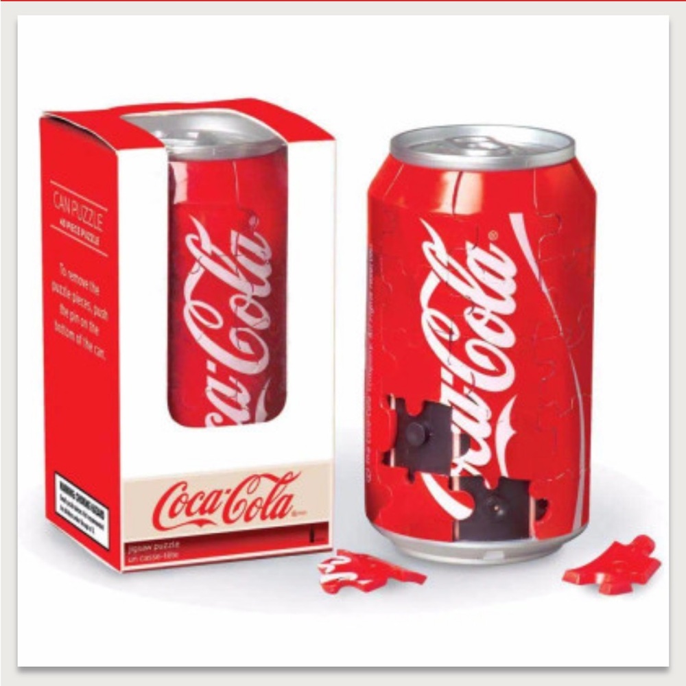 NWT- COCA COLA Puzzle New In Box Gift Family Game Classic